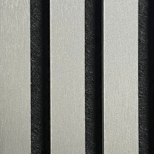 Acoustic Slatted Wall Panel 240cm x 60cm - Range of Colours