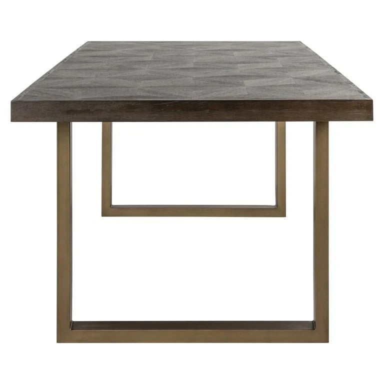 Richmond Interiors Luxor Diamond Rectangular 230cm Dining Table