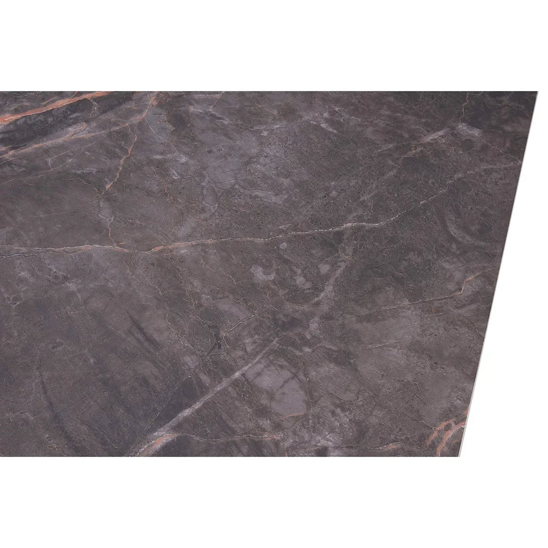 Nova 180cm Grey Ceramic Marble Dining Table