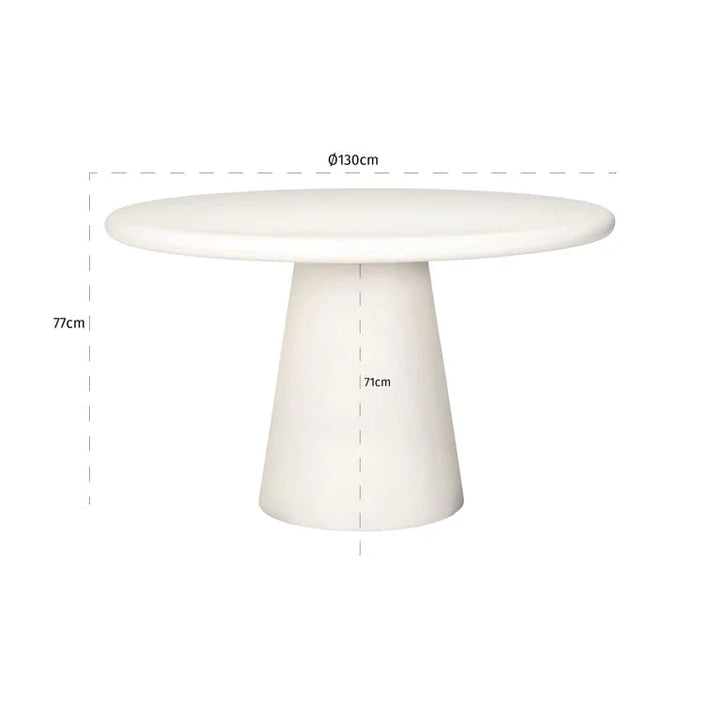 Richmond Interiors Bloomstone Round 130cm Dining Table