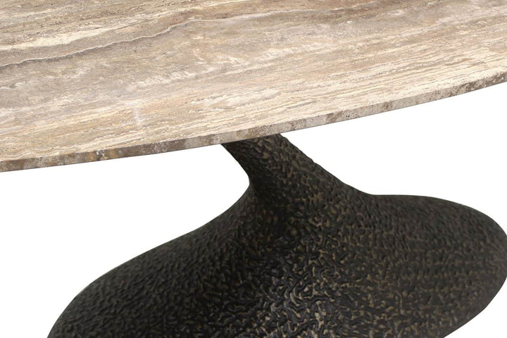 Richmond Interiors Russo Brown Oval 235cm Dining Table
