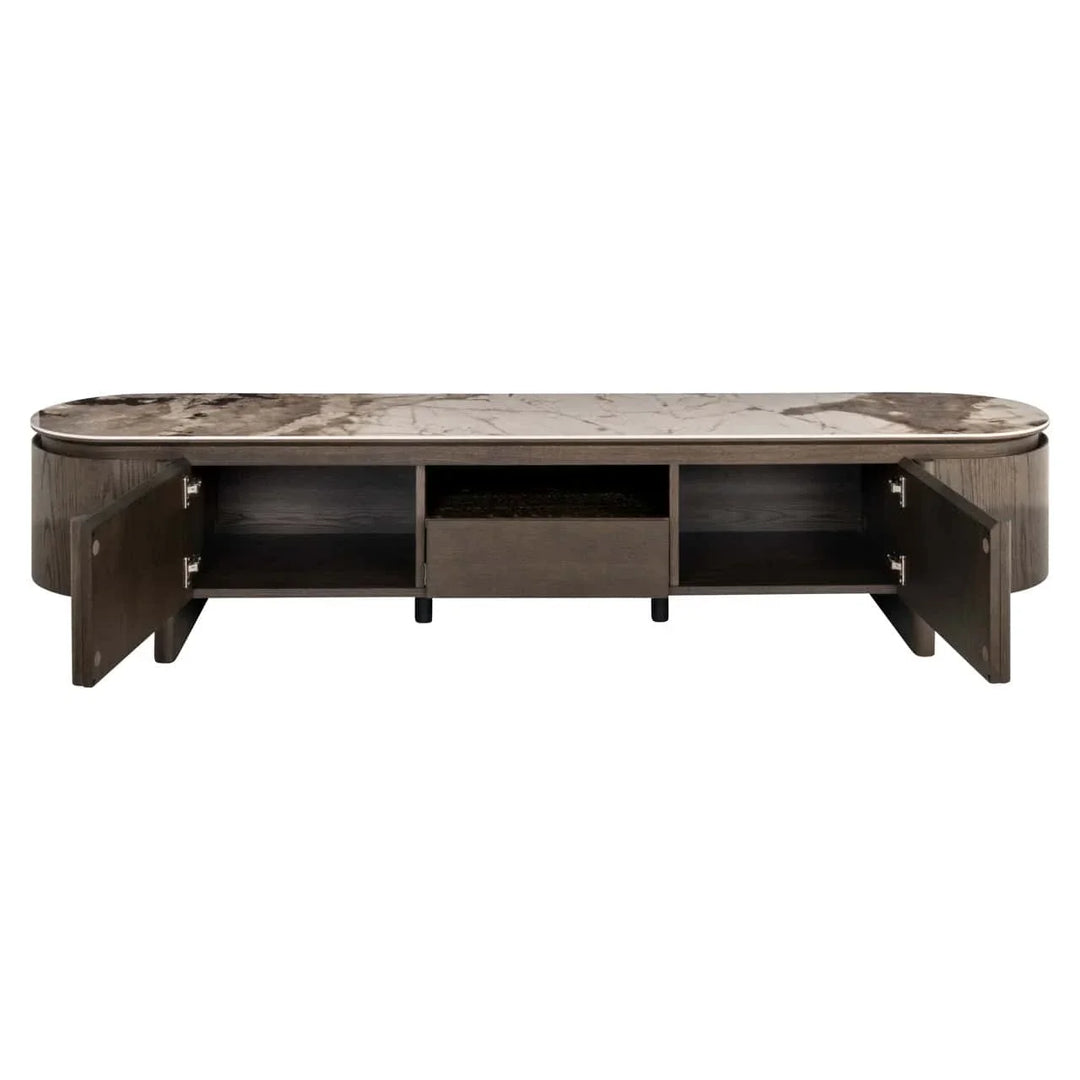 Richmond Interiors Langford Brown TV Cabinet