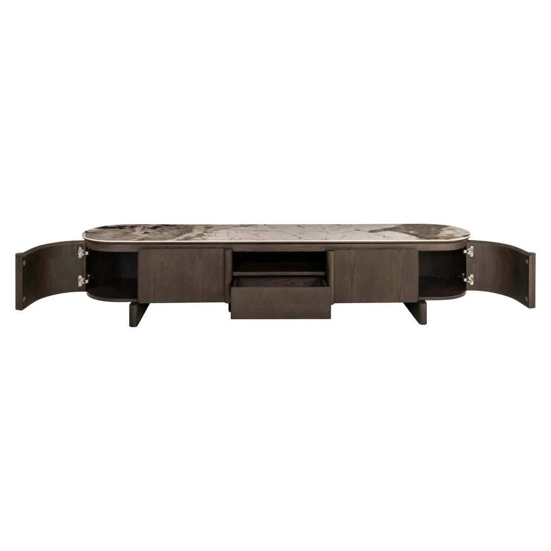 Richmond Interiors Langford Brown TV Cabinet