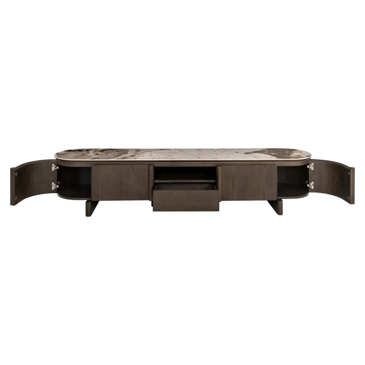 Richmond Interiors Langford Brown TV Cabinet