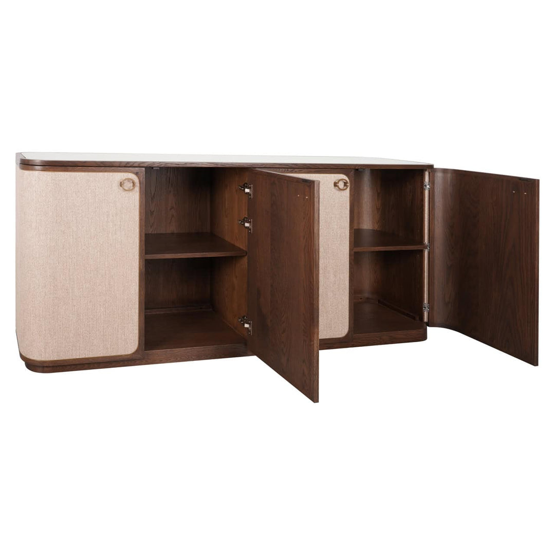 Richmond Interiors Willox Brown 4 Door Sideboard