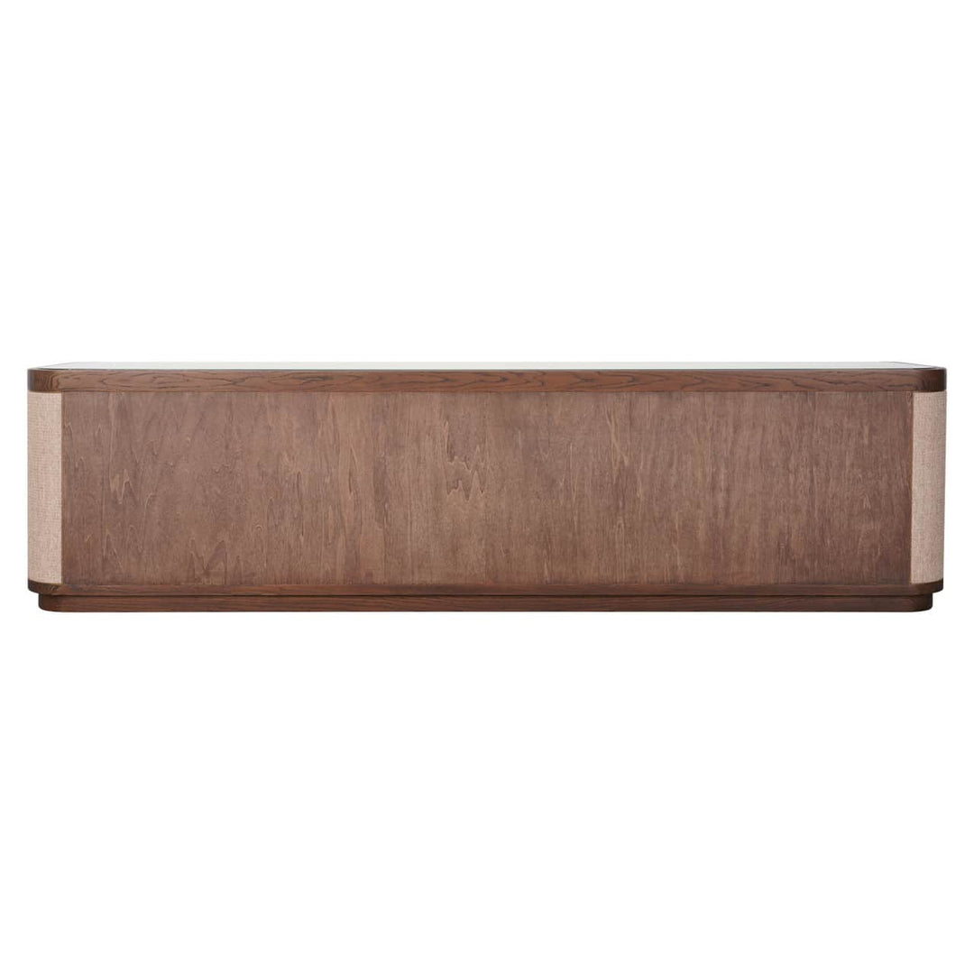 Richmond Interiors Willox Brown 4 Door TV Unit
