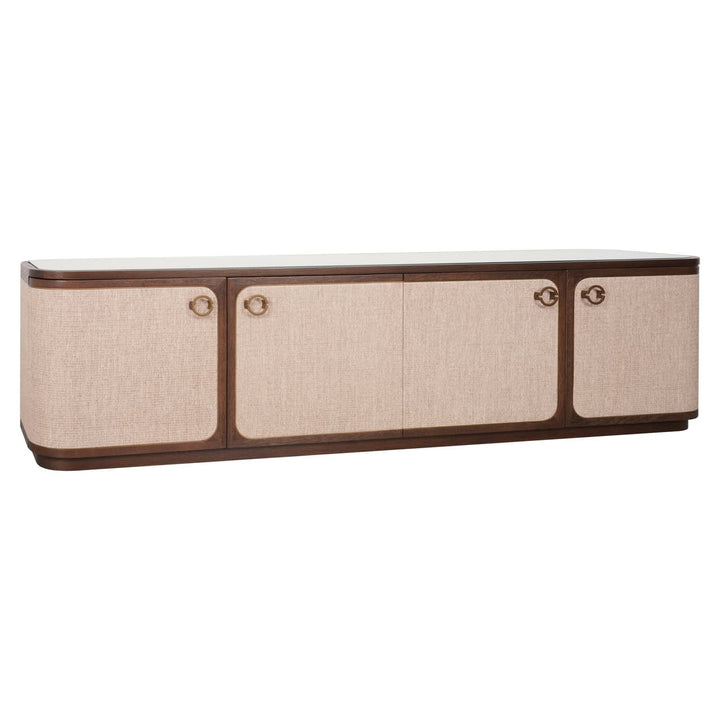 Richmond Interiors Willox Brown 4 Door TV Unit