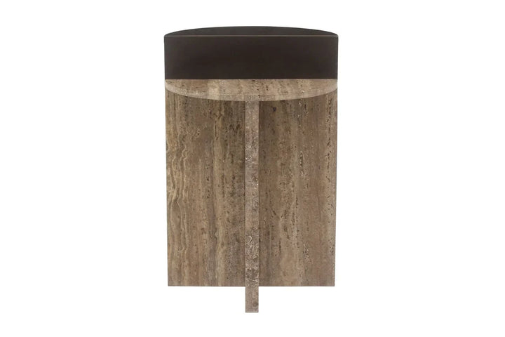 Richmond Interiors Russo Brown End Lamp Table