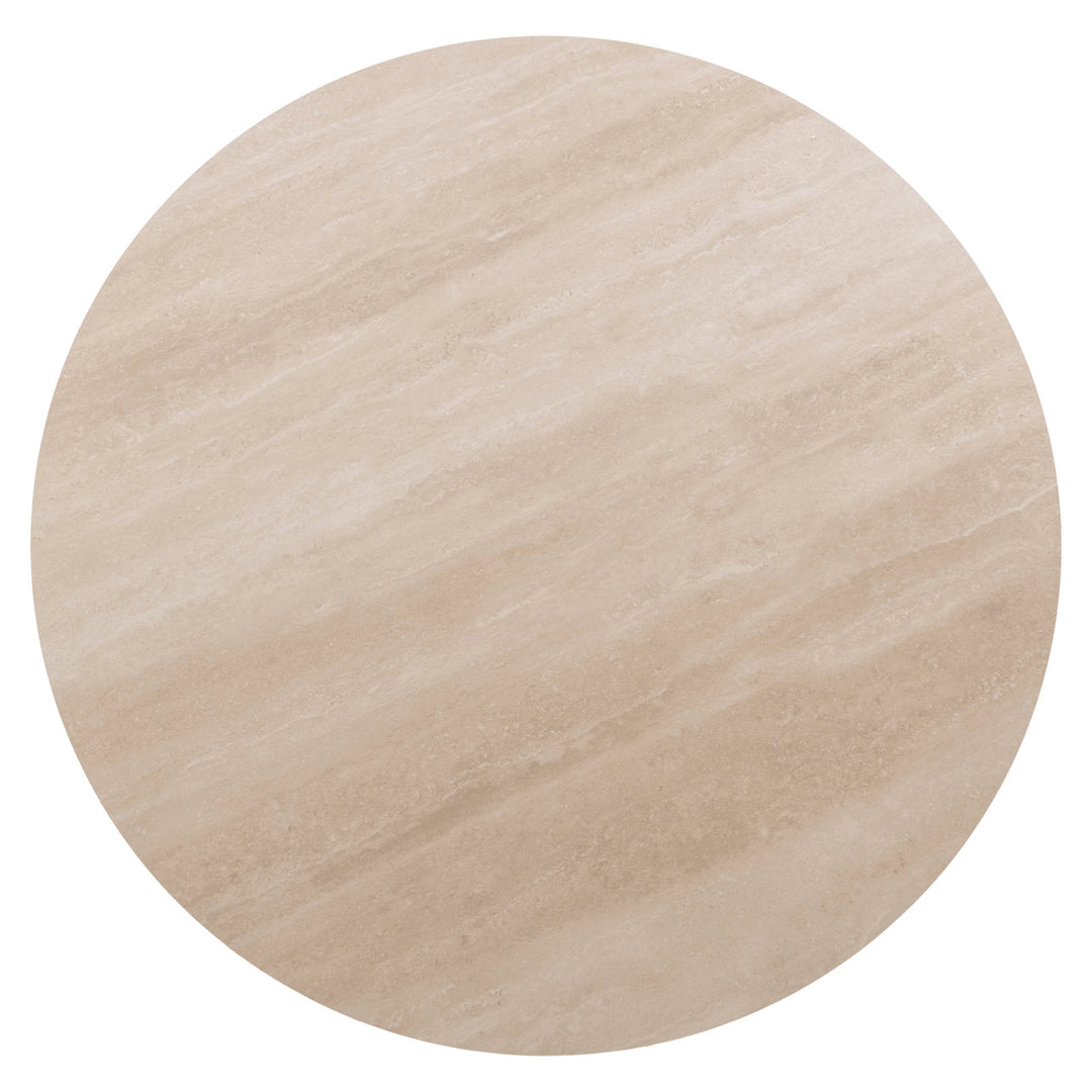 Richmond Interiors Ritz Brown Round 120cm Dining Table