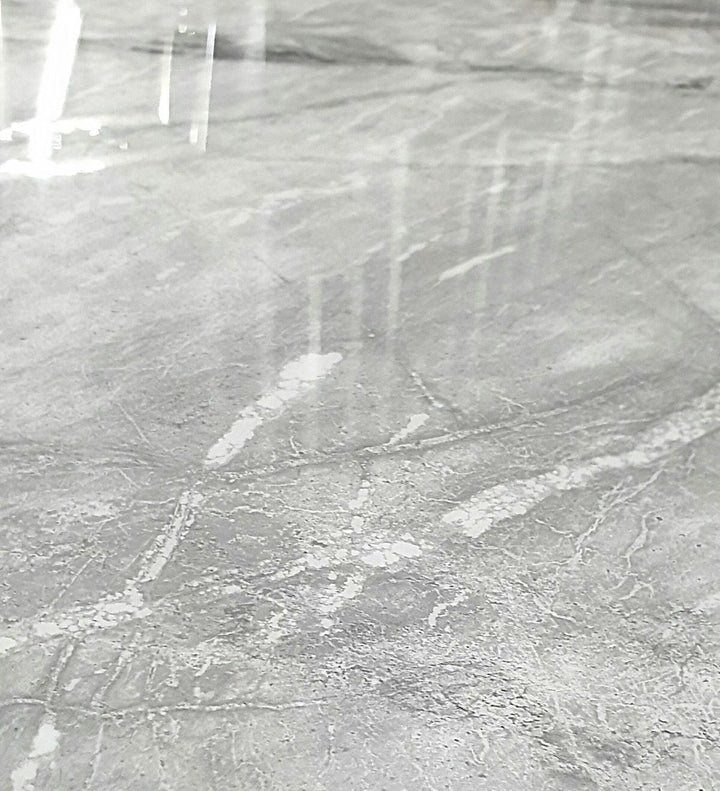 Louis Grey Marble Lamp Table-Esme Furnishings