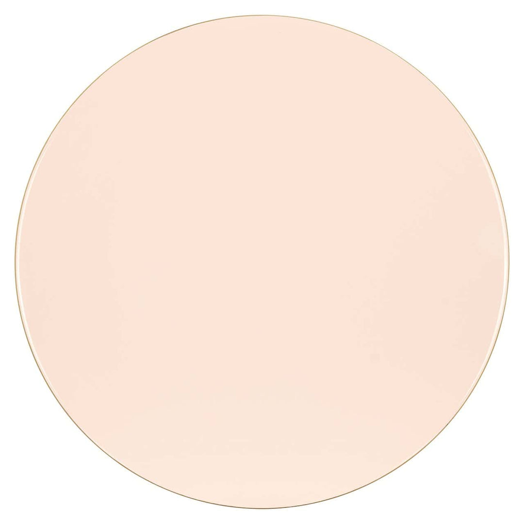 Richmond Interiors Bonsai Pink & Gold Side Table