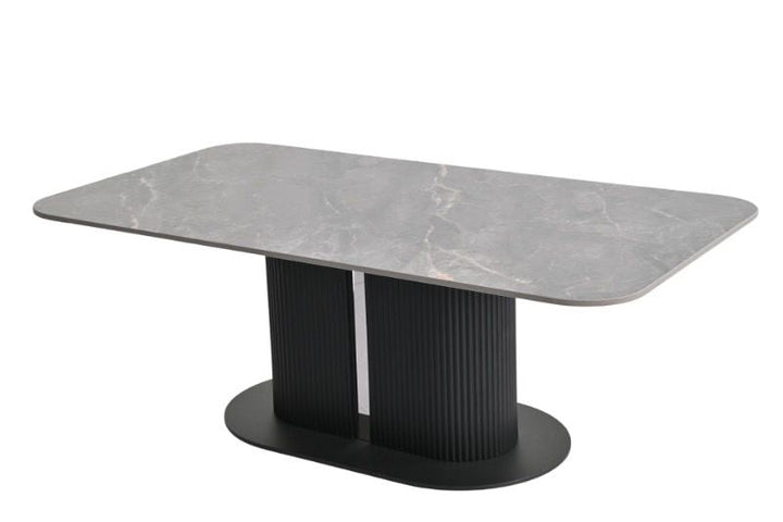 Sydney Grey Ceramic Marble Coffee Table