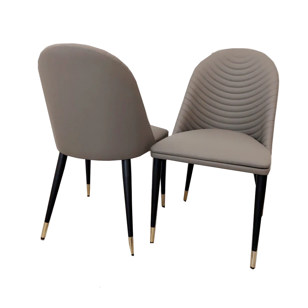 Alba PU Leather Dining Chair 3 Colours-Esme Furnishings