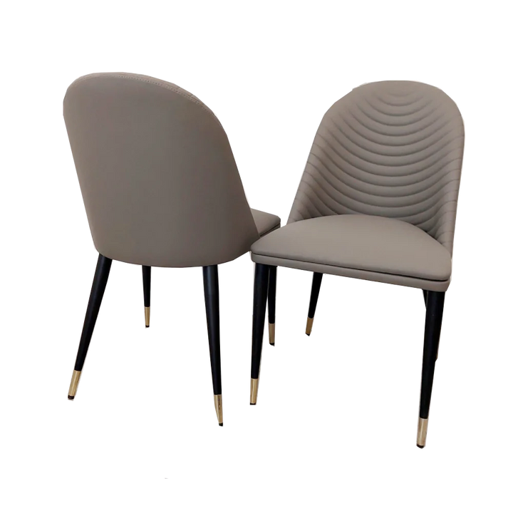 Alba PU Leather Dining Chair 3 Colours-Esme Furnishings