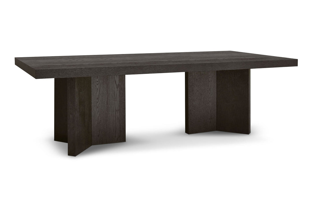 Berkeley Designs Sorrento Textured Dark Oak Dining Table With Chairs