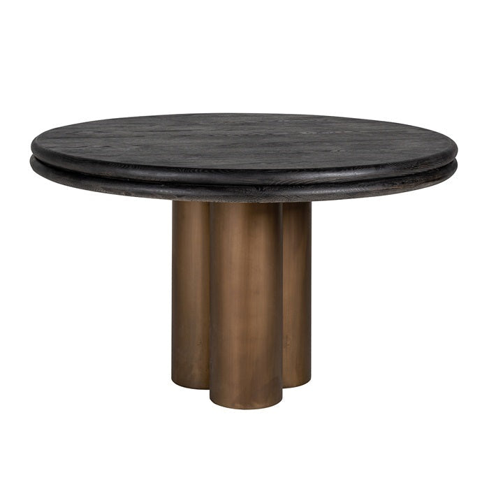 Macaron 130cm Round Dining Table-Belmont Interiors