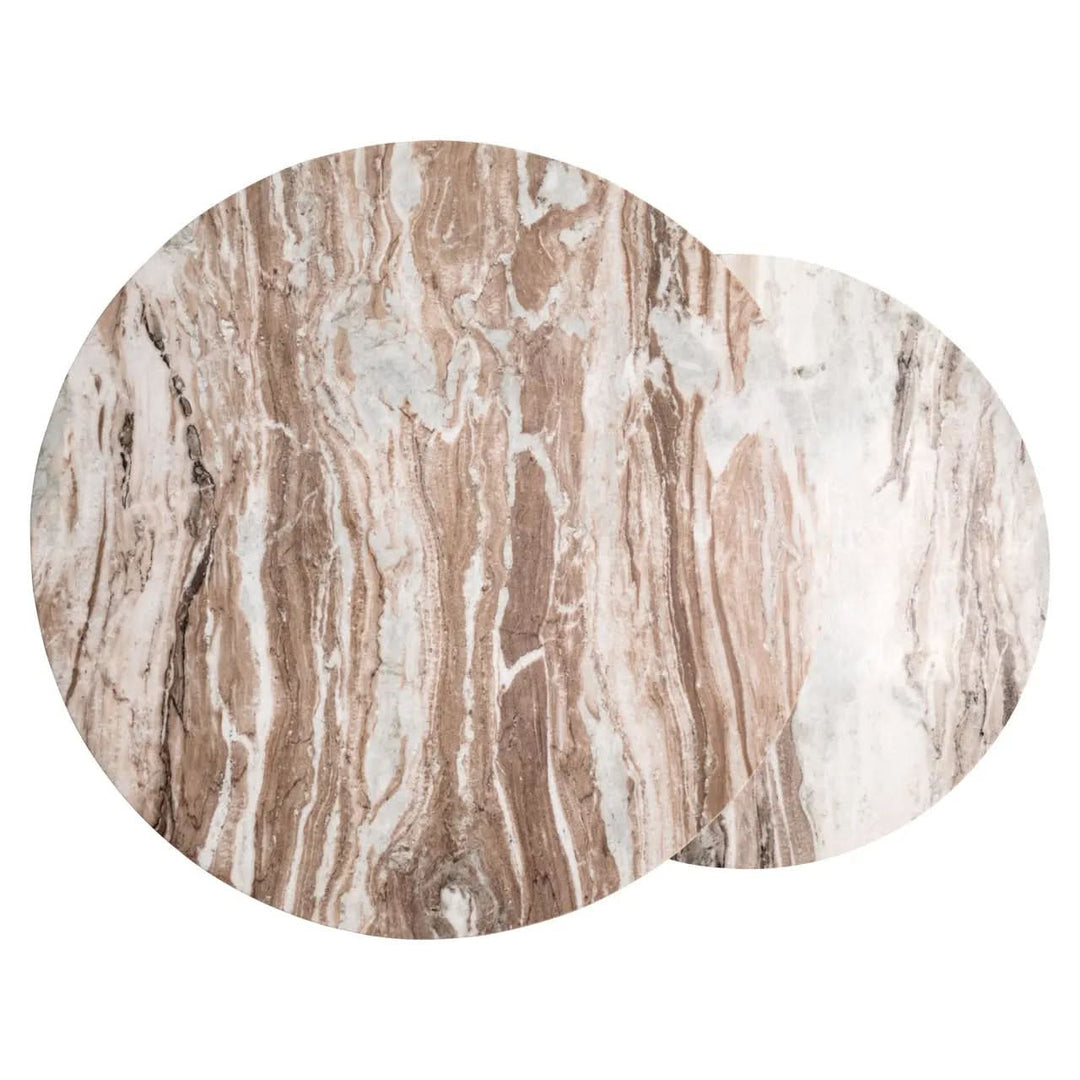 Richmond Interiors Bottega Blush Beige Coffee Table (Set of 2)