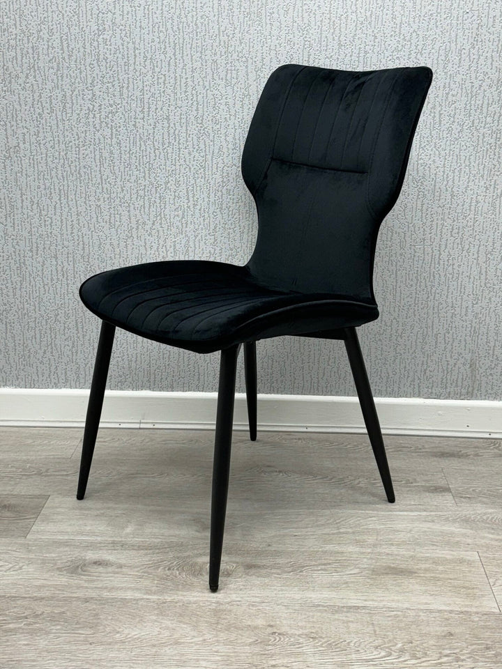 Windsor Luxury Velvet Dining Chair In 3 Colours