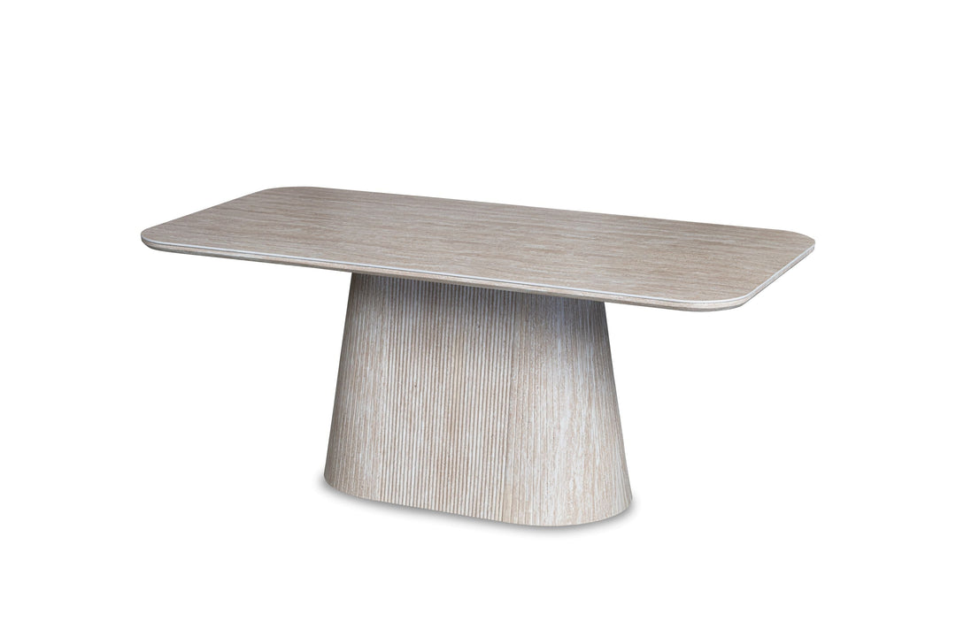 Bianca Beige Ceramic Marble Coffee Table