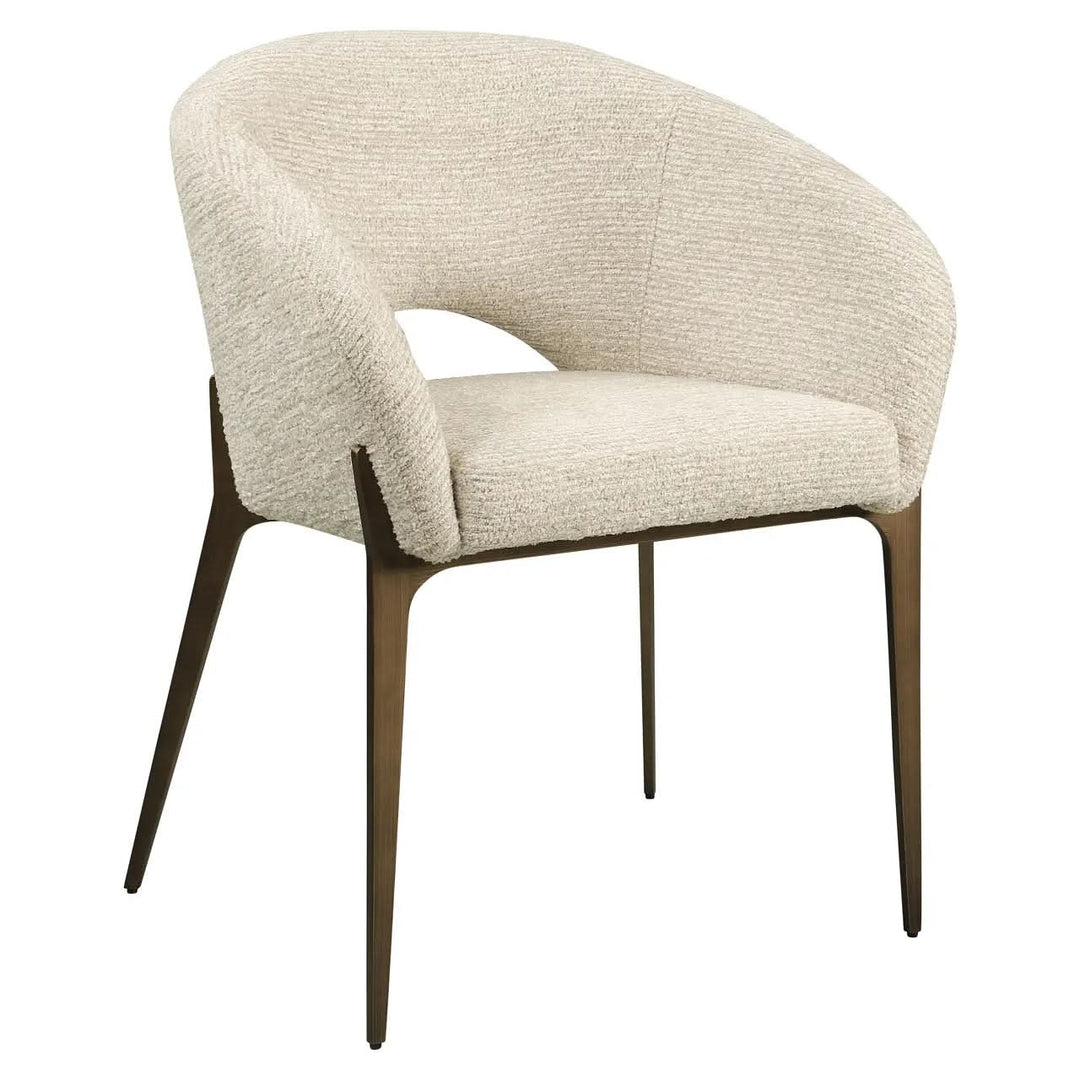Richmond Interiors Kenzi Natural Linear Dining Chair