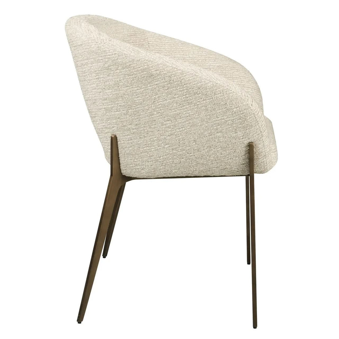 Richmond Interiors Kenzi Natural Linear Dining Chair