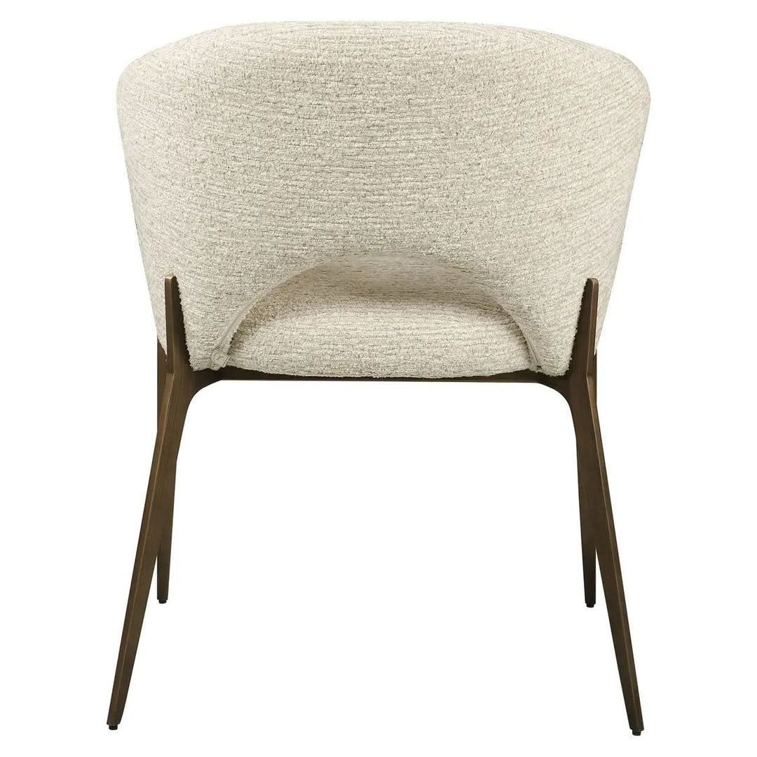 Richmond Interiors Kenzi Natural Linear Dining Chair