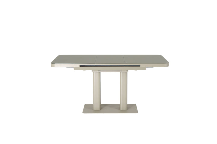 Freya 120-160cm Cashmere Ceramic Marble Extending Dining Table