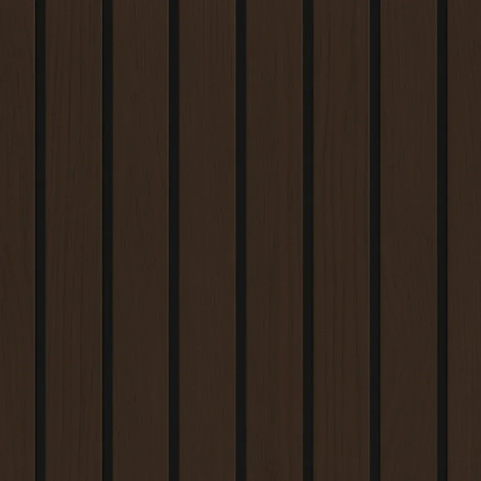 Premium 3 Sided Wood Veneer Wall Panels 240x32cm - Pack Of 2 - Range Of Colours