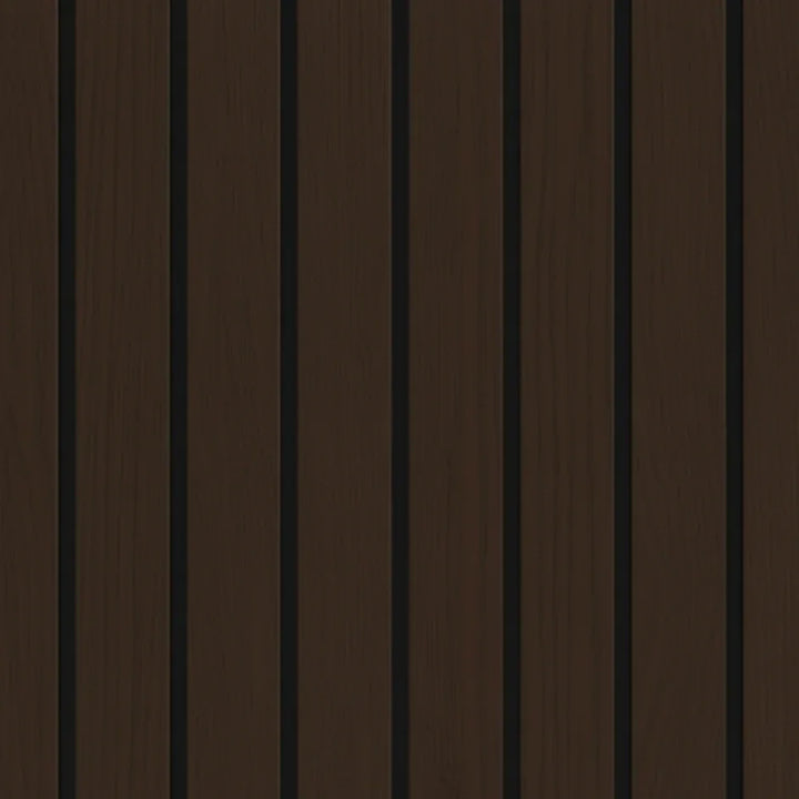Premium 3 Sided Wood Veneer Wall Panels 240x32cm - Pack Of 2 - Range Of Colours