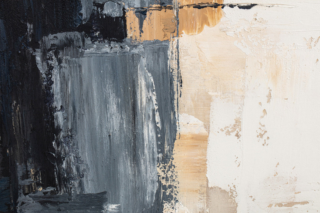 Berkeley Designs Oil on Canvas 75 with Brown Frame