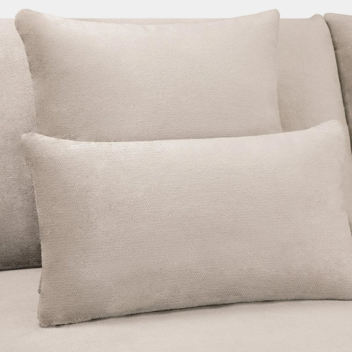 Mirabel Mocha Velvet Right Hand Facing Corner Sofa