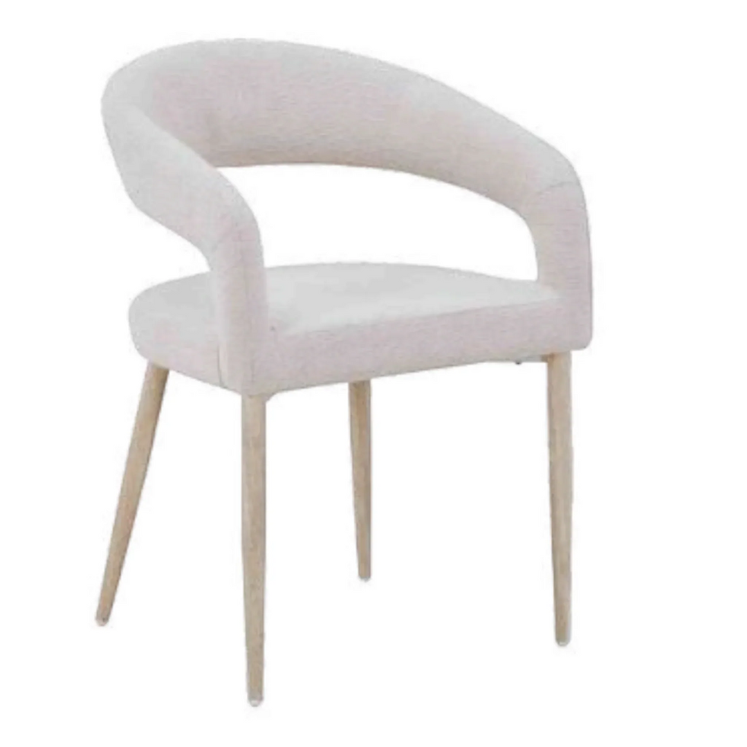 Olympia 160cm Beige Ceramic Marble Dining Table With Olympia Dining Chairs
