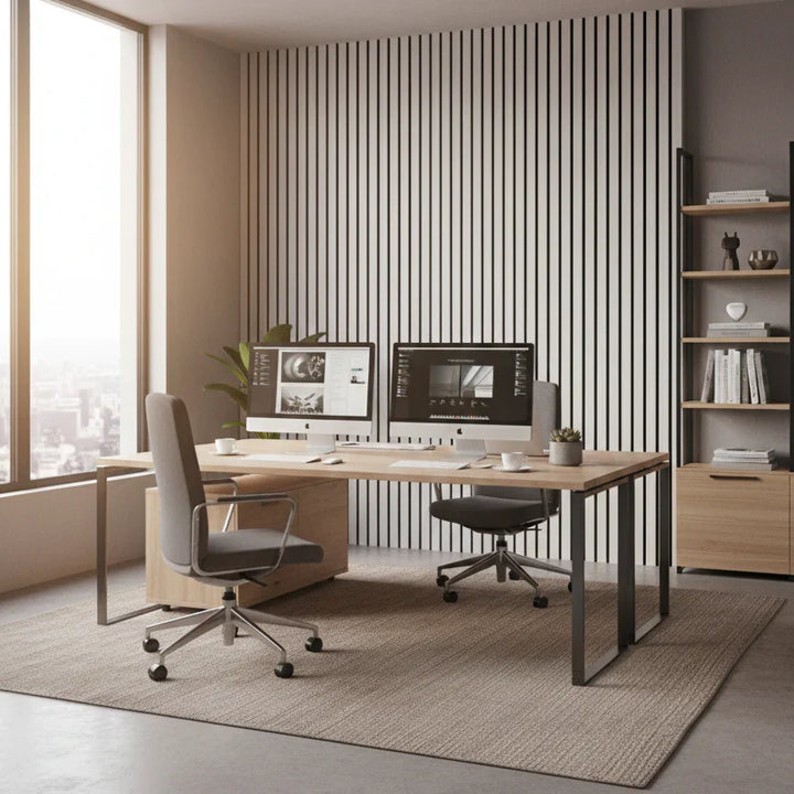 Premium 3 Sided Coloured Luxury Wall Panels 240x30cm - Pack Of 2 - Range Of Colours