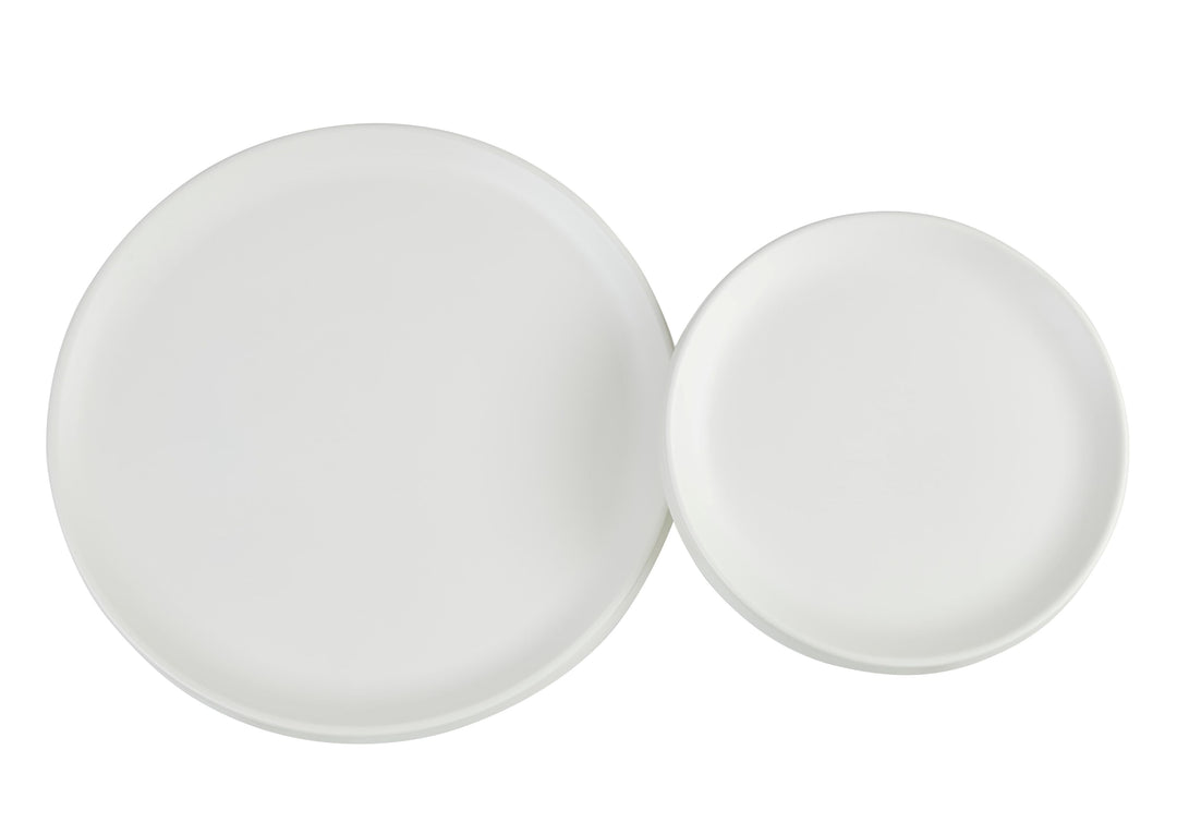 Picollo White High Gloss Set of 2 Nest Of Tables
