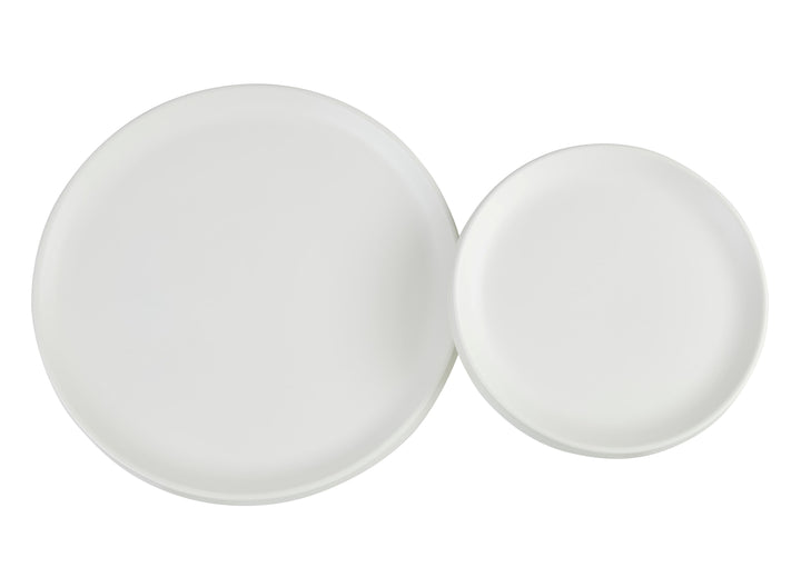 Picollo White High Gloss Set of 2 Nest Of Tables