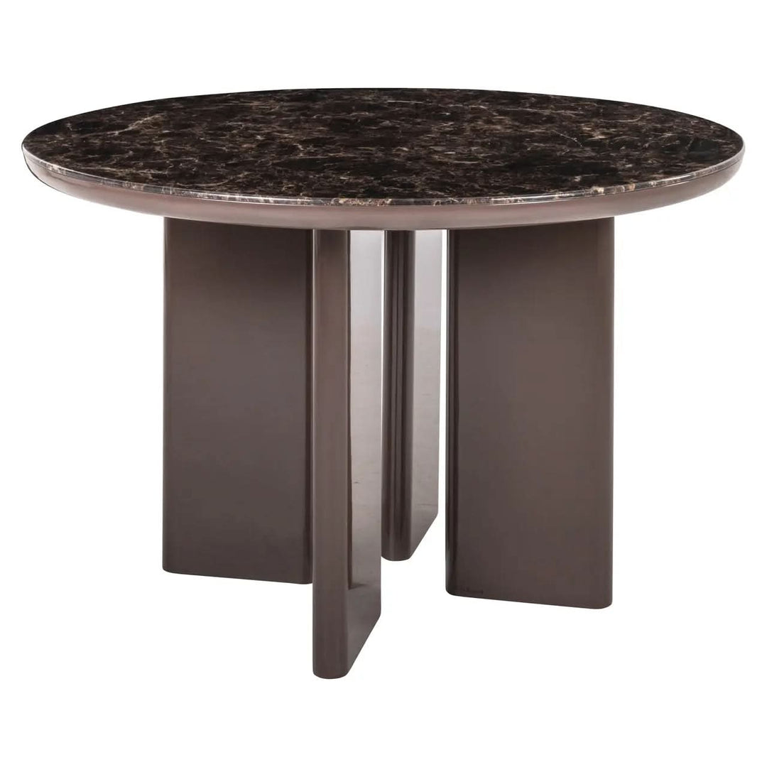 Richmond Interiors Almundi Chocolat Brown 120cm Dining Table