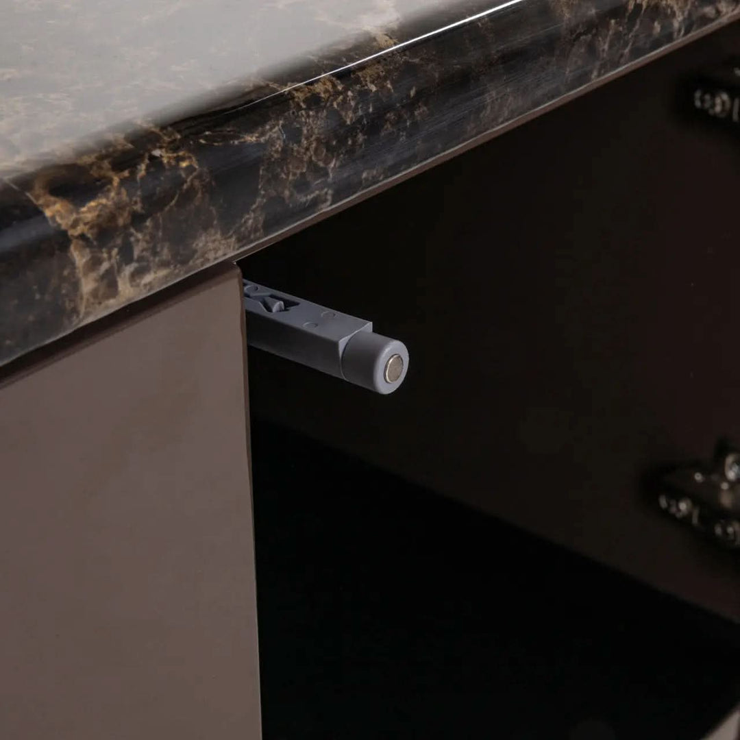 Richmond Interiors Almundi Chocolate Brown TV Cabinet