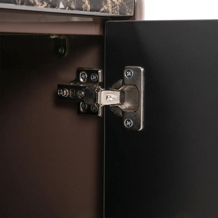 Richmond Interiors Almundi Chocolate Brown TV Cabinet