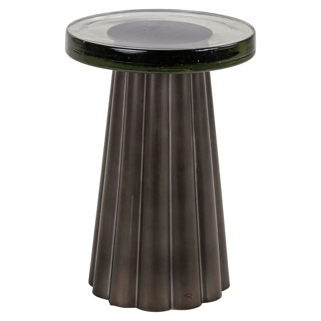 Richmond Interiors Barwick Brass Antique End Table