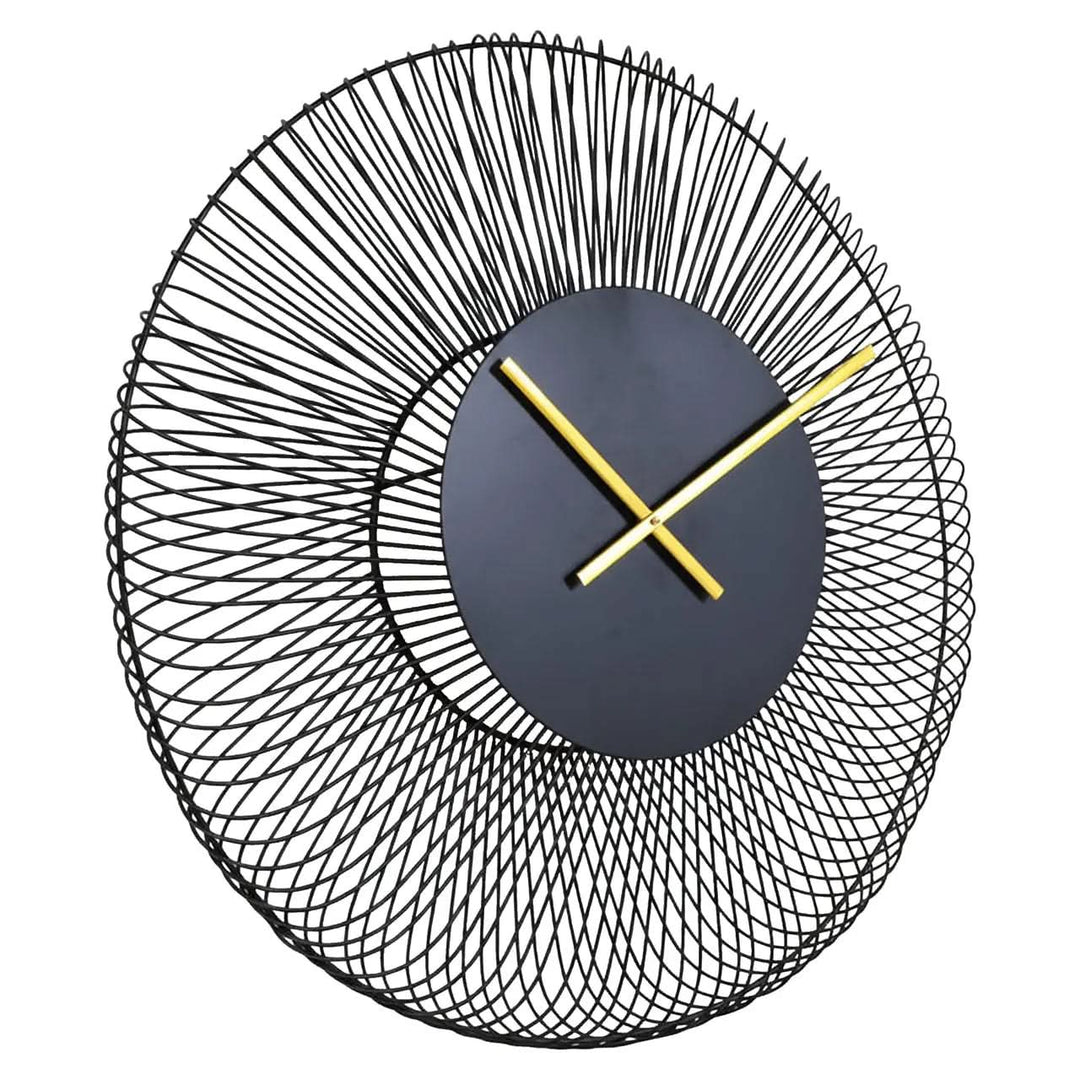 Richmond Interiors Blunt Black Clock