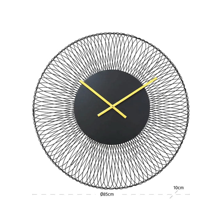 Richmond Interiors Blunt Black Clock