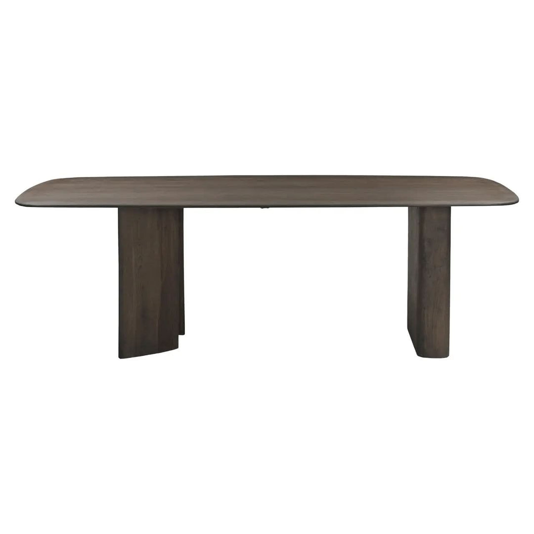 Richmond Interiors Castello Smoked Charchoal 230cm Dining Table