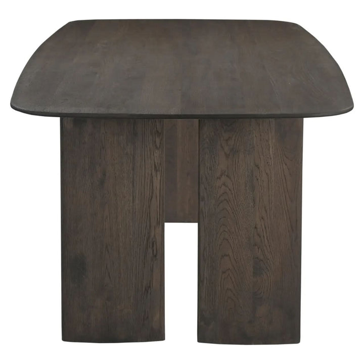 Richmond Interiors Castello Smoked Charchoal 230cm Dining Table