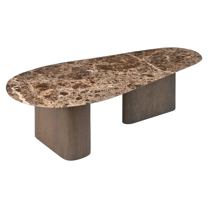 Richmond Interiors Castello Smoked Charchoal Coffee Table (Set of 2)