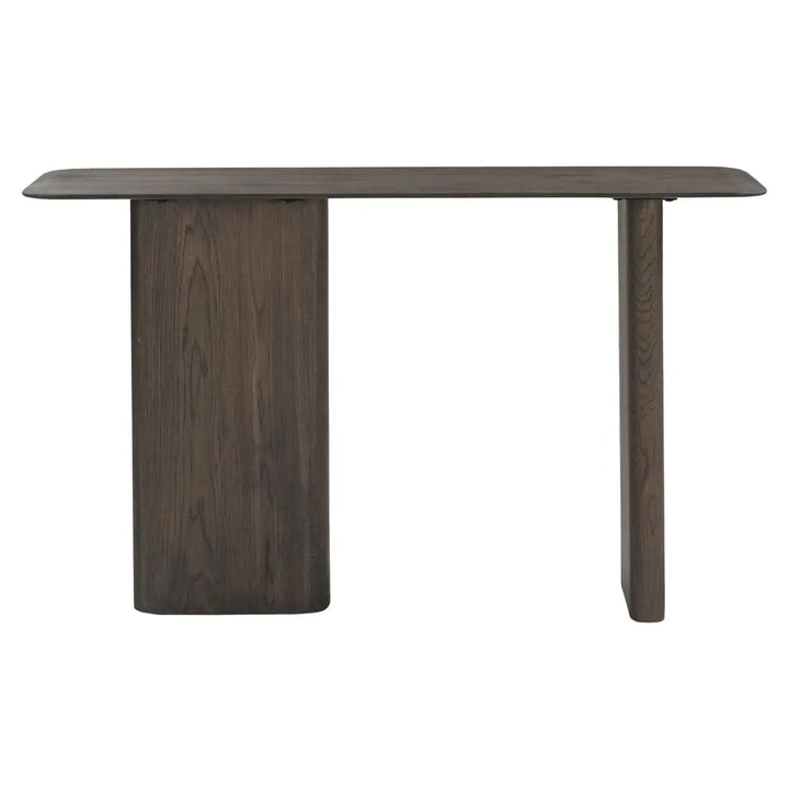Richmond Interiors Castello Smoked Charchoal Console Table