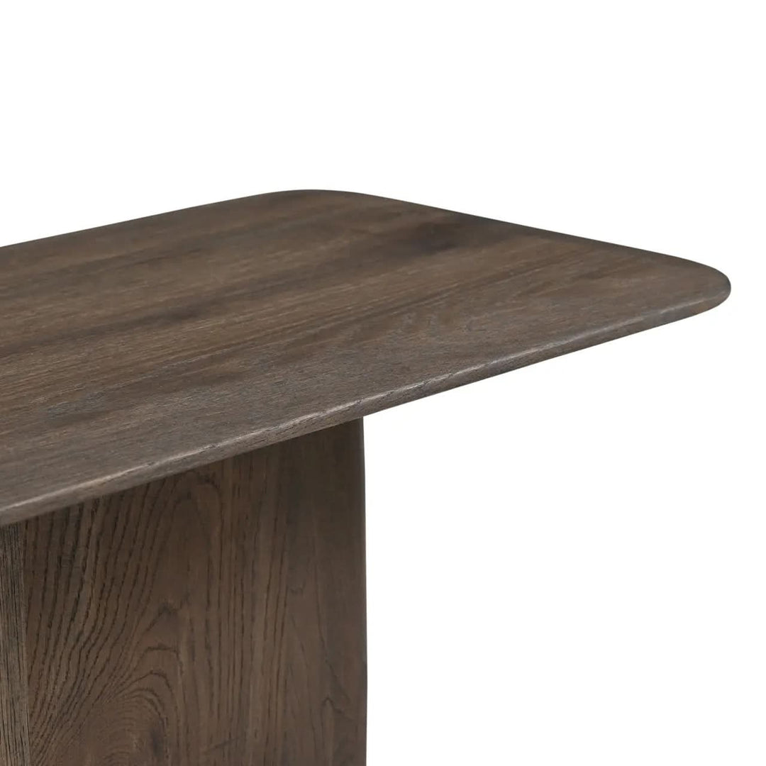 Richmond Interiors Castello Smoked Charchoal Console Table