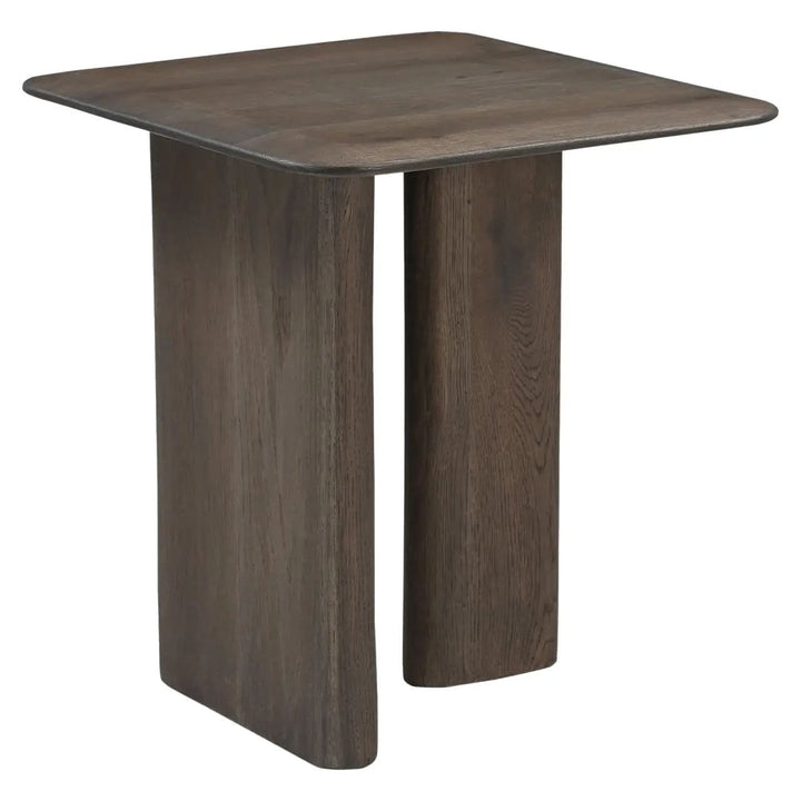 Richmond Interiors Castello Smoked Charchoal Oak Top End Table