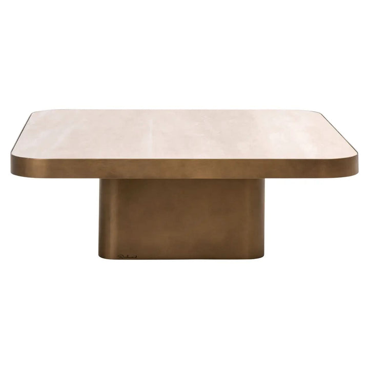 Richmond Interiors Claridge Medium Coffee Table in Beige