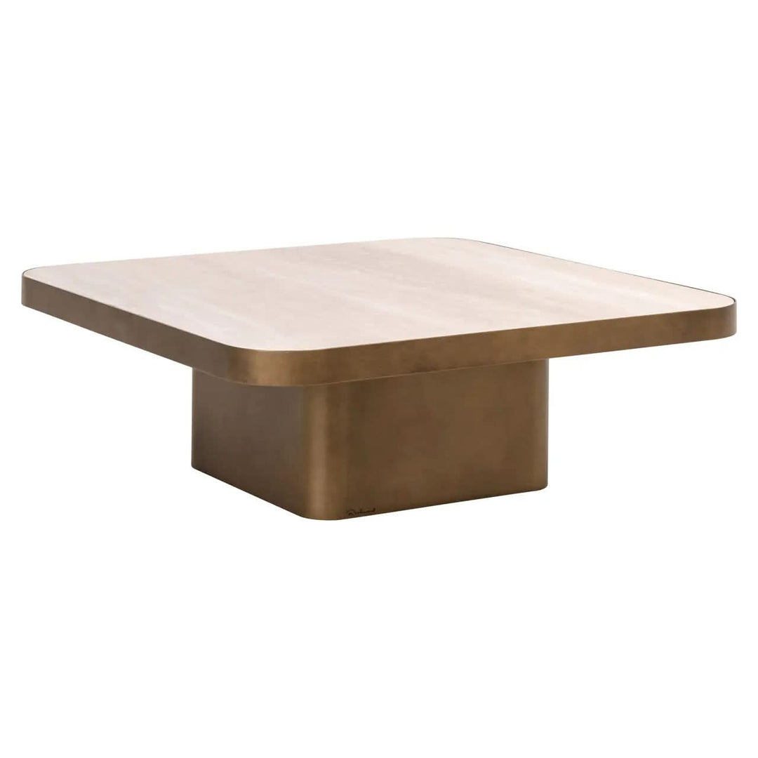 Richmond Interiors Claridge Medium Coffee Table in Beige
