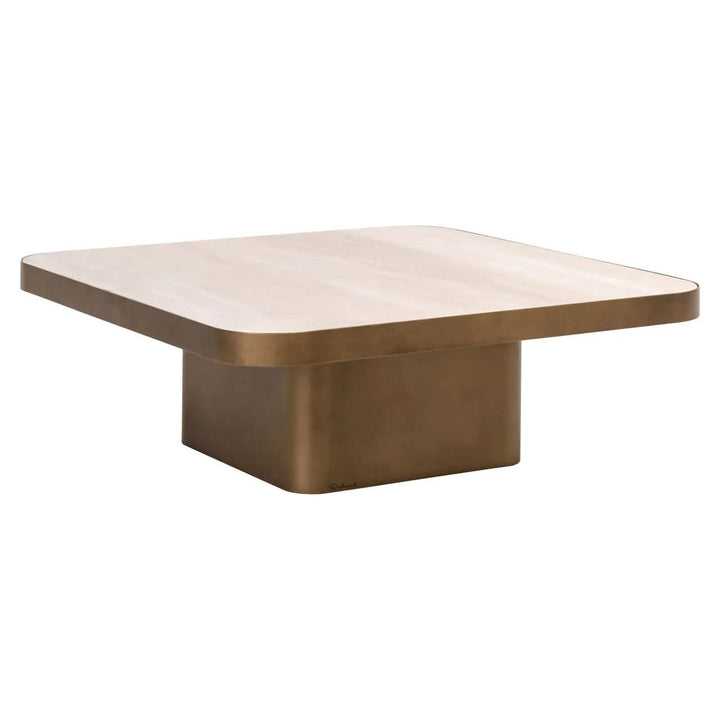 Richmond Interiors Claridge Medium Coffee Table in Beige